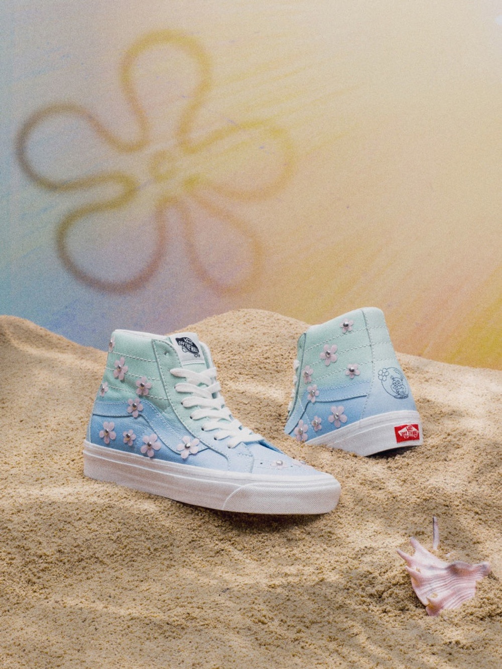 Sandy Liang for Vans Spongebob Sqaurepants High Top Sneaker